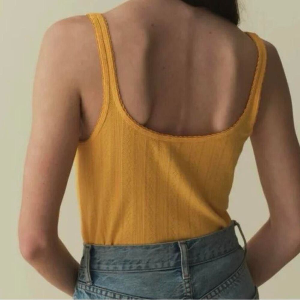 Doen Women's Yellow tank - Picture 2 of 4